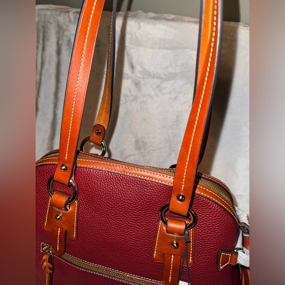 Dooney & Bourke Pebble Grain Domed Satchel -NWT - Picture 4 of 10